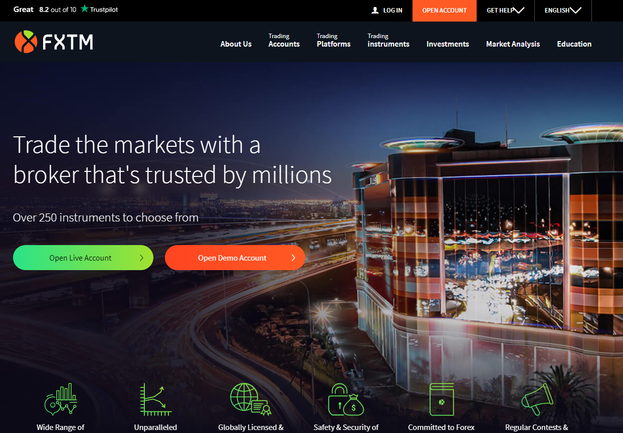 Top 10 Forex Brokers - FXTM